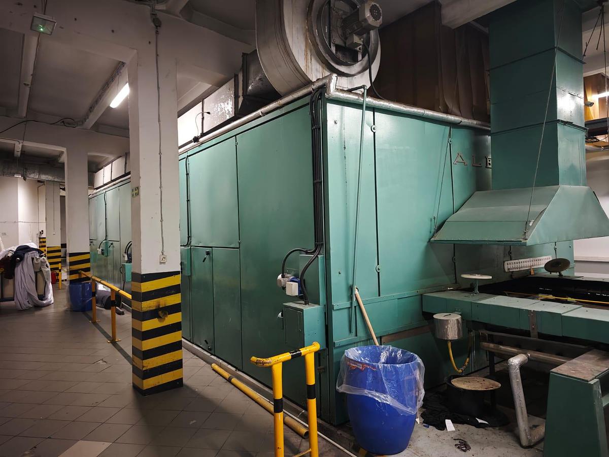 Used ALEA Stenter, working width 1800 mm, fully reaconditioned in 2019