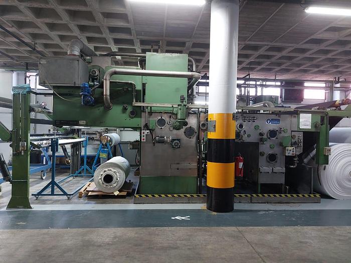 Used SPEROTTO RIMAR Washing solvent scouring machine  working width 2200 mm