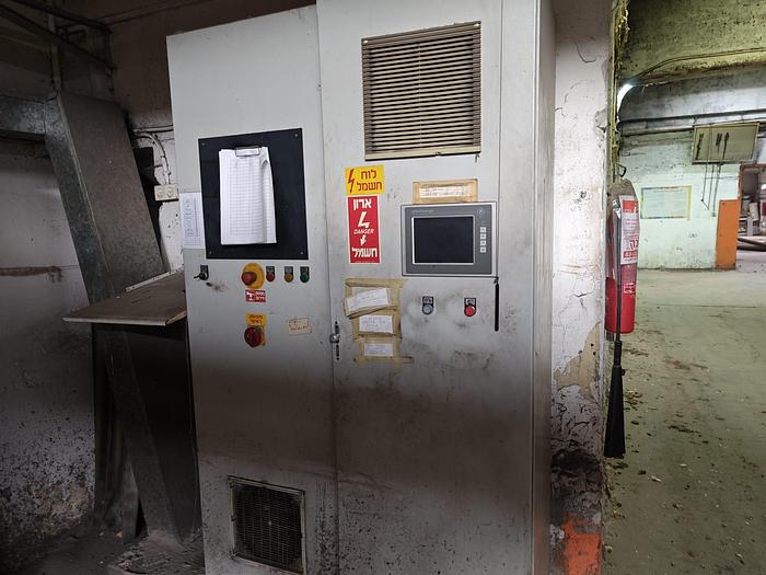 control panel for Osthoff singeing machine