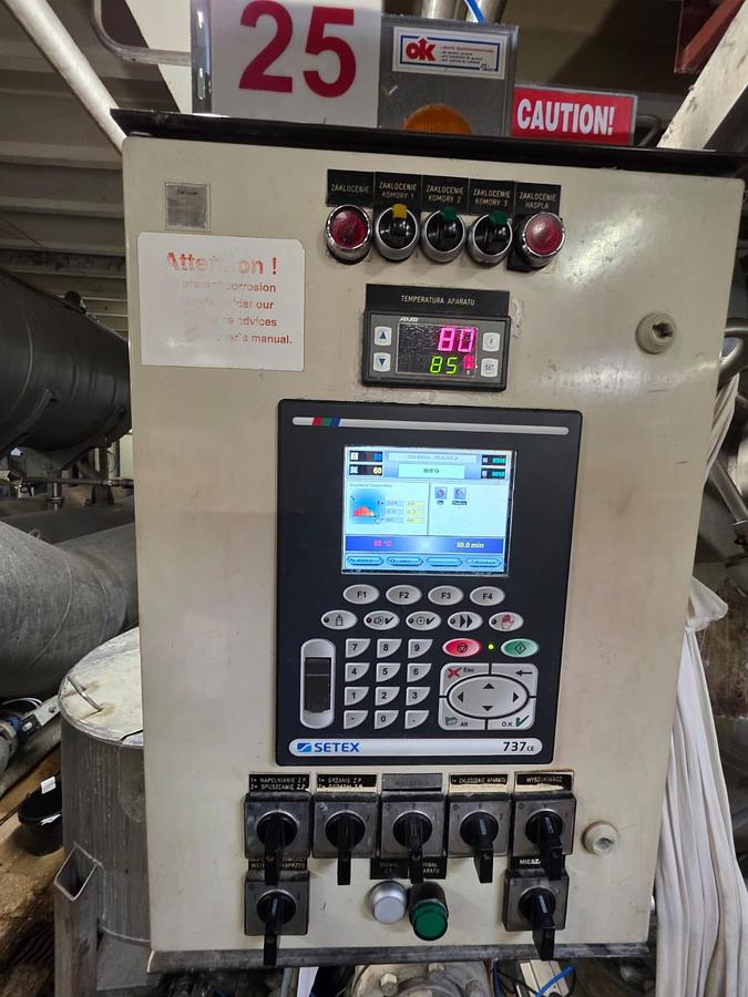 Used THIES Dyeing Machine TRD - Year 2002, Capacity 450 Kg