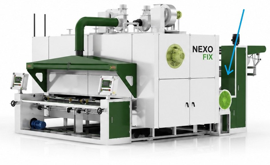 Used HEAT SETTING machine for TUBULAR FABRICS