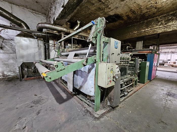 complet line Osthoff singeing machine