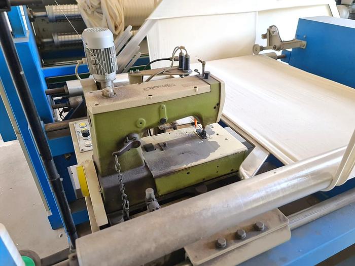 Used MTG Doubling and Sewing Machine with Rimoldi Sewing