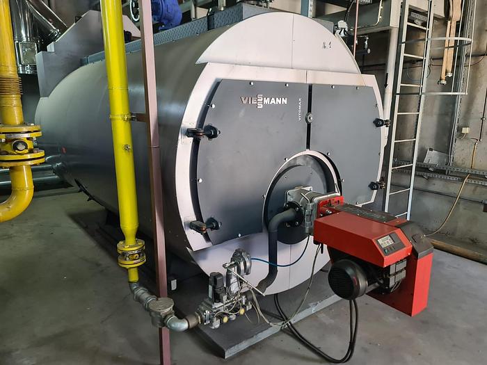 Used VIESSMANN Steam boiler year 2017 capacity 3200 kcal/h