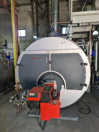 Used VIESSMANN Steam boiler year 2017 capacity 3200 kcal/h