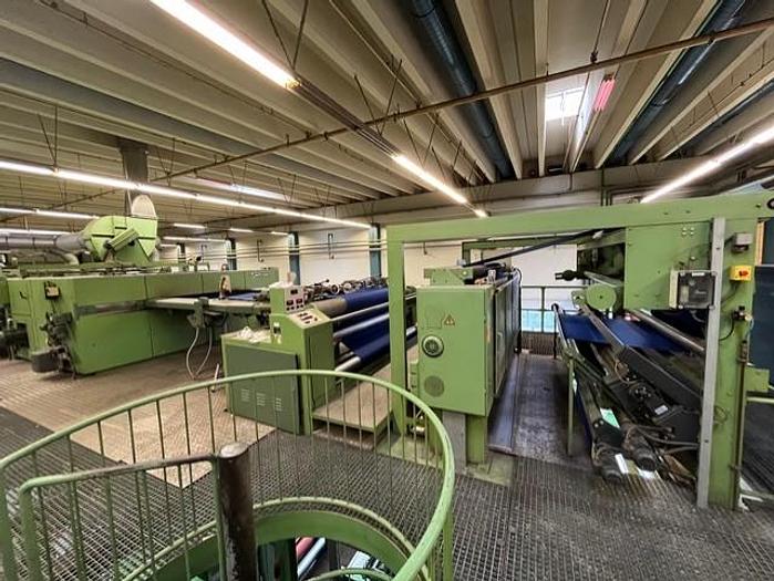 Used BRUCKNER Stenter - 1993 Year, working width 2800 mm, 8 chambers