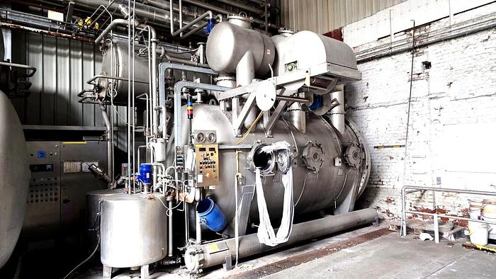 Side view of TERRY DYEING MACHINE MCS