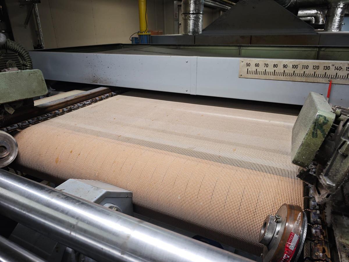 Used BRUCKNER Stenter, working width 2200 mm, fully renewed in 2019