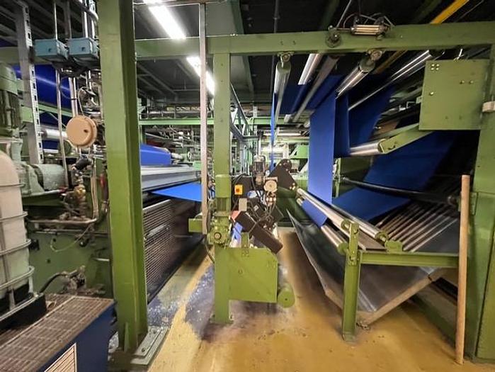 Used BRUCKNER Stenter - 1993 Year, working width 2800 mm, 8 chambers