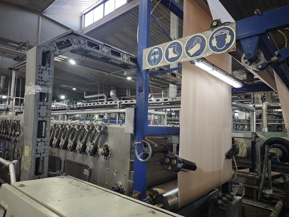 Used BRUGMAN Mercerizing - 1997, working width 1800 mm