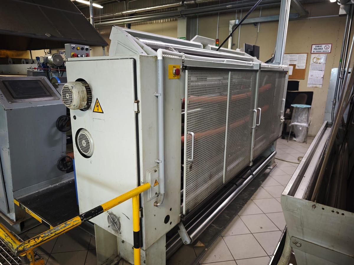 Used BRUCKNER Stenter, working width 2200 mm, fully renewed in 2019