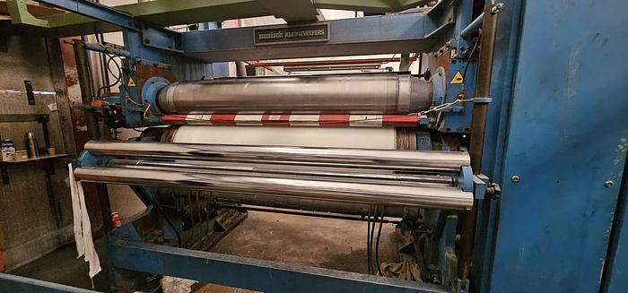 Used RAMISH KLEINEWEFERS Calender NIPCO L - 1986 Year, 1600 mm