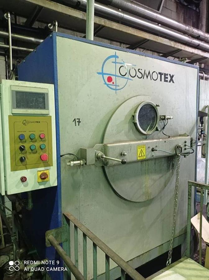 Used COSMOTEX Dyeing Garment, year 2015, capacity 50 Kg