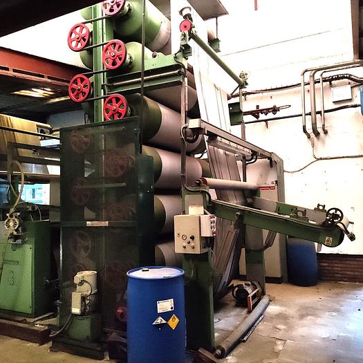 Used Cold pad batch KUSTERS year 1995 width 1800 mm