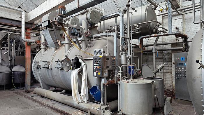 Used Dyeing MCS TERRY fabrics year 2002 capacity 800 Kgs