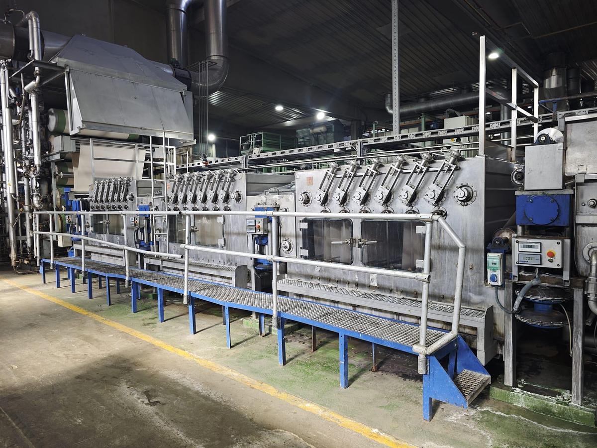 Used BRUGMAN Mercerizing - 1997, working width 1800 mm