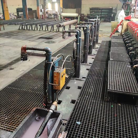 Used ZIMMER Rotary printing machine year 1994 width 3200 mm