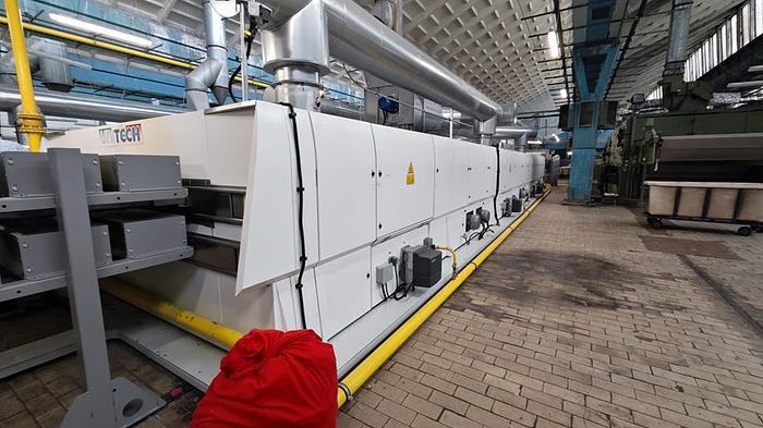 Chambers units on UNITECH Stenter EVO RED8, 2019, used for textile processing