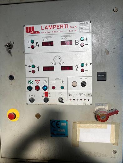 Used LAMPERTI Raising machine year 1990 working width 3000 mm
