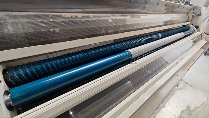 Used Shearing machine SUCKER MULLER year 1998 working width 2200 mm