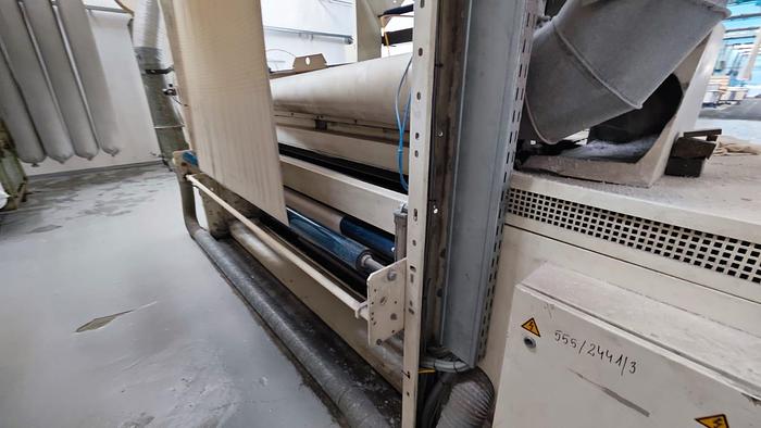 Used Shearing machine SUCKER MULLER year 1998 working width 2200 mm