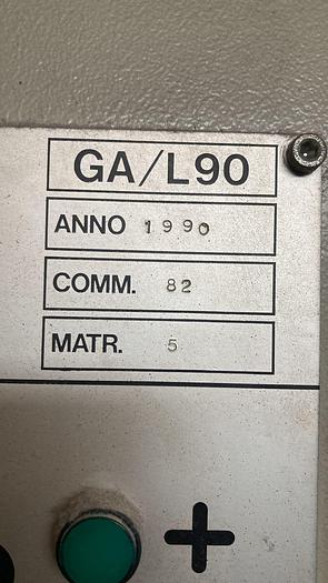 Used LAMPERTI Raising machine year 1990 working width 3000 mm