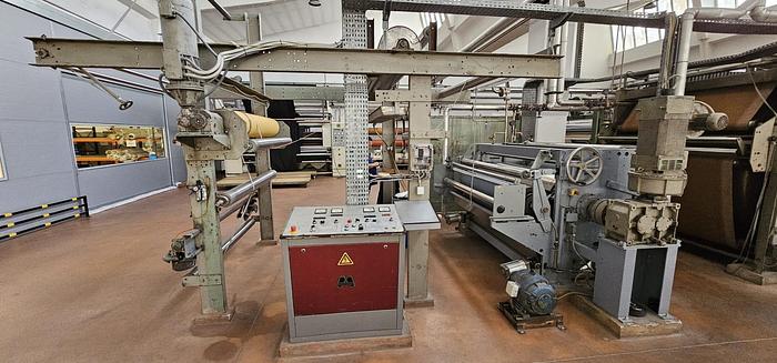 Used MONFORTS Sanforizing year 1987 width 1600 mm