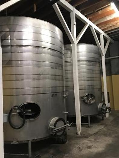 Used Used 5600 Gal Jacketed storage tanks