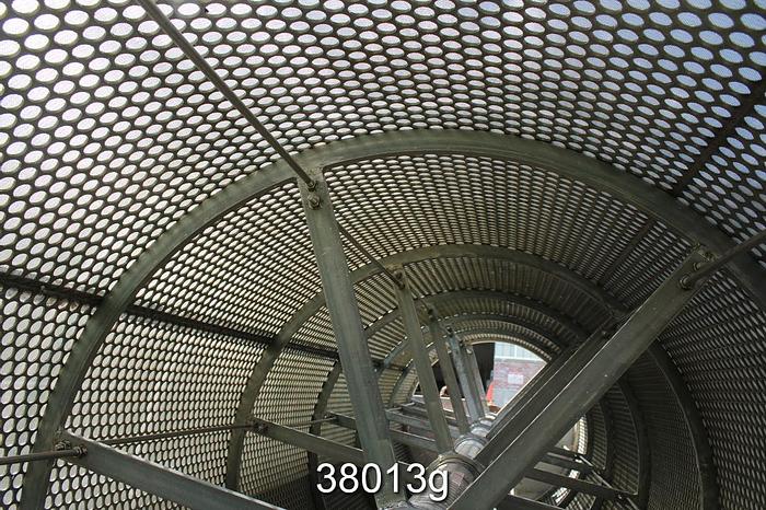 Used Holder Group 1500 Drum Thickener, 216" Face, 60" Diameter #38013