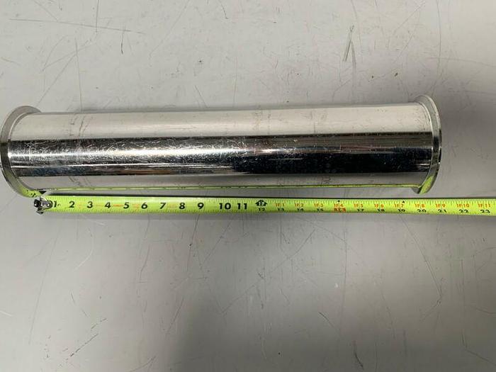 Used MKS 99J0016 Stainless Steel 20" Pipe w/ 4.5" Connections