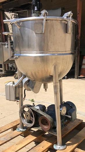 Used Kettle, 20 Gallon, S/st, Jkt, Groen, Hot Oil #S743920