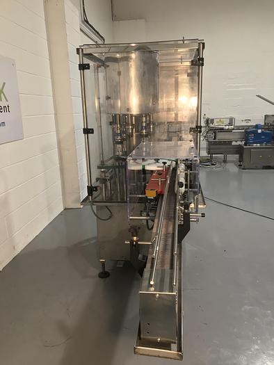 Used King CS120 4 Head Capper