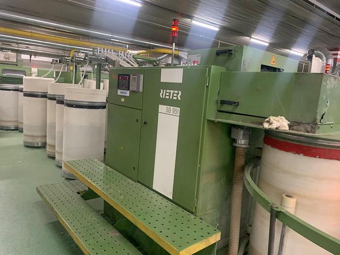 Gebraucht RIETER BLOWROOM, CARDING, DRAW FRAMES and COMBING MACHINERS, 1993-2003