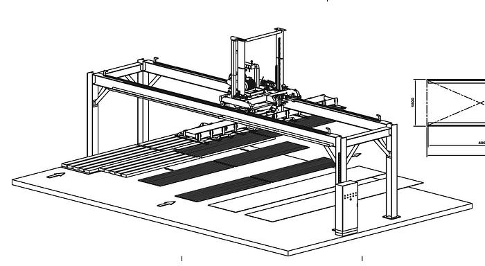 Used 2006 Joulin Aero Automatic assembly plant Joulin Aero P21N