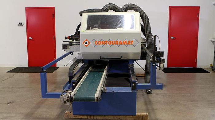 Used 2004 Friulmac CONTOURAMAT Double End Tenoner