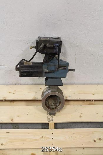 Used Neles Jamesbury R1LA-100AL 4.5" V-Ball Valve #28354