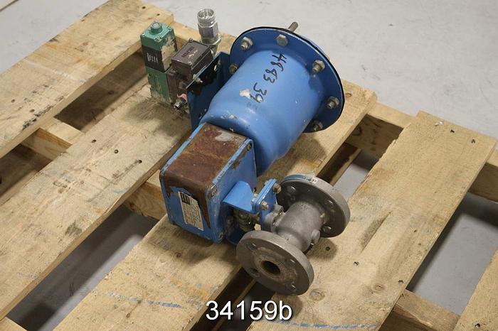 Used Neles Jamesbury 15150313600 1" Control Ball Valve #34159