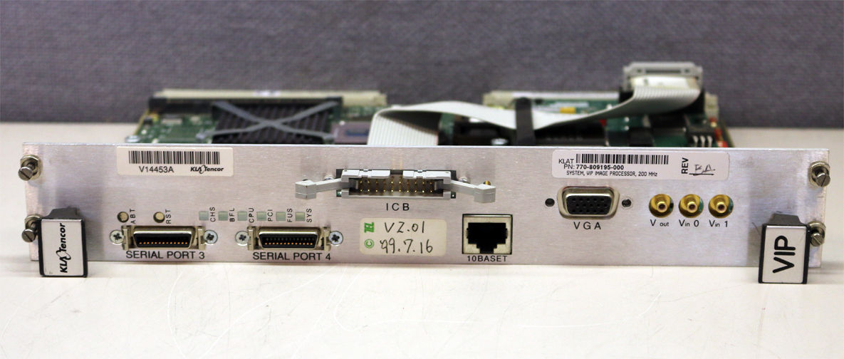 Used Tokyo Electron VIP Image Processor VME TEL Card Board 770-809195-000