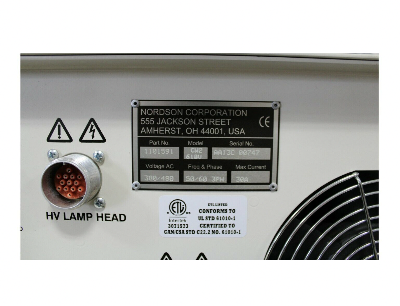 Used Nordson COOLWAVE 2 380/480V 50/60HZ MPS2-610V