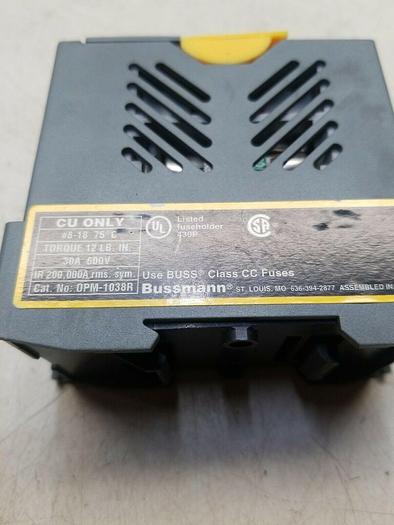 Used BUSSMANN OPTIMA OPM-1038R