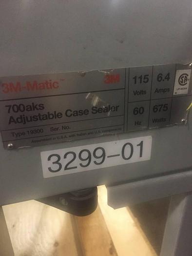 Used 3M-MATIC CASE SEALER – 700 AKS – ON CASTERS (#9115)