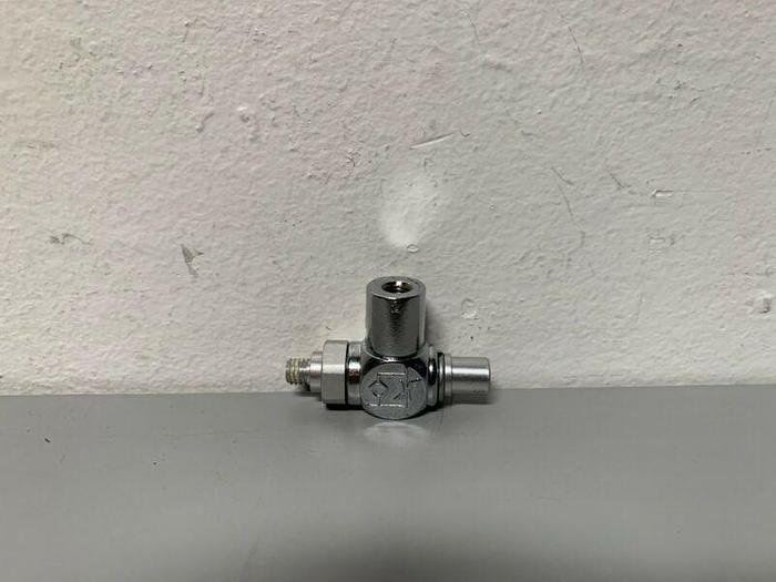 Used Stainless Steel Bimba FCP1 Flow Control Valve