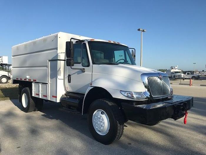Used 2012 International 4300 4x4 14ft Chipper Dump Truck - C64798