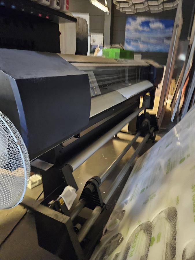 Used 2012 Agfa Anapurna + OCE arizona + printing machines package