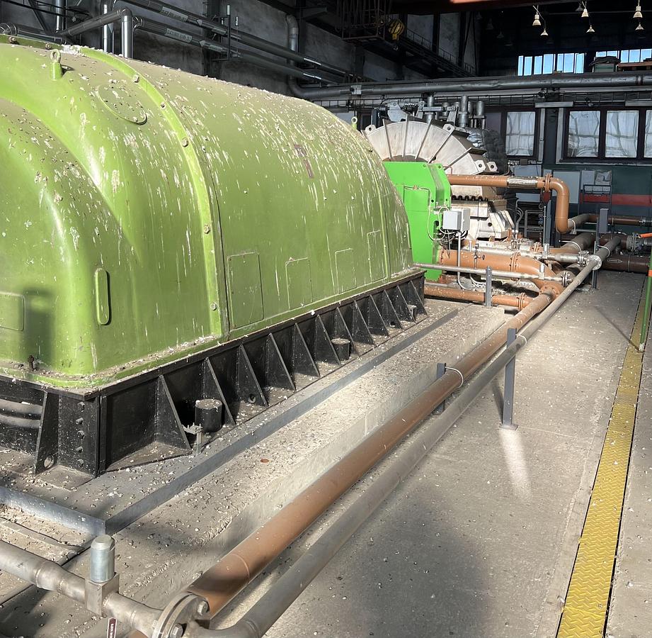 Used Škoda Steam Turbine