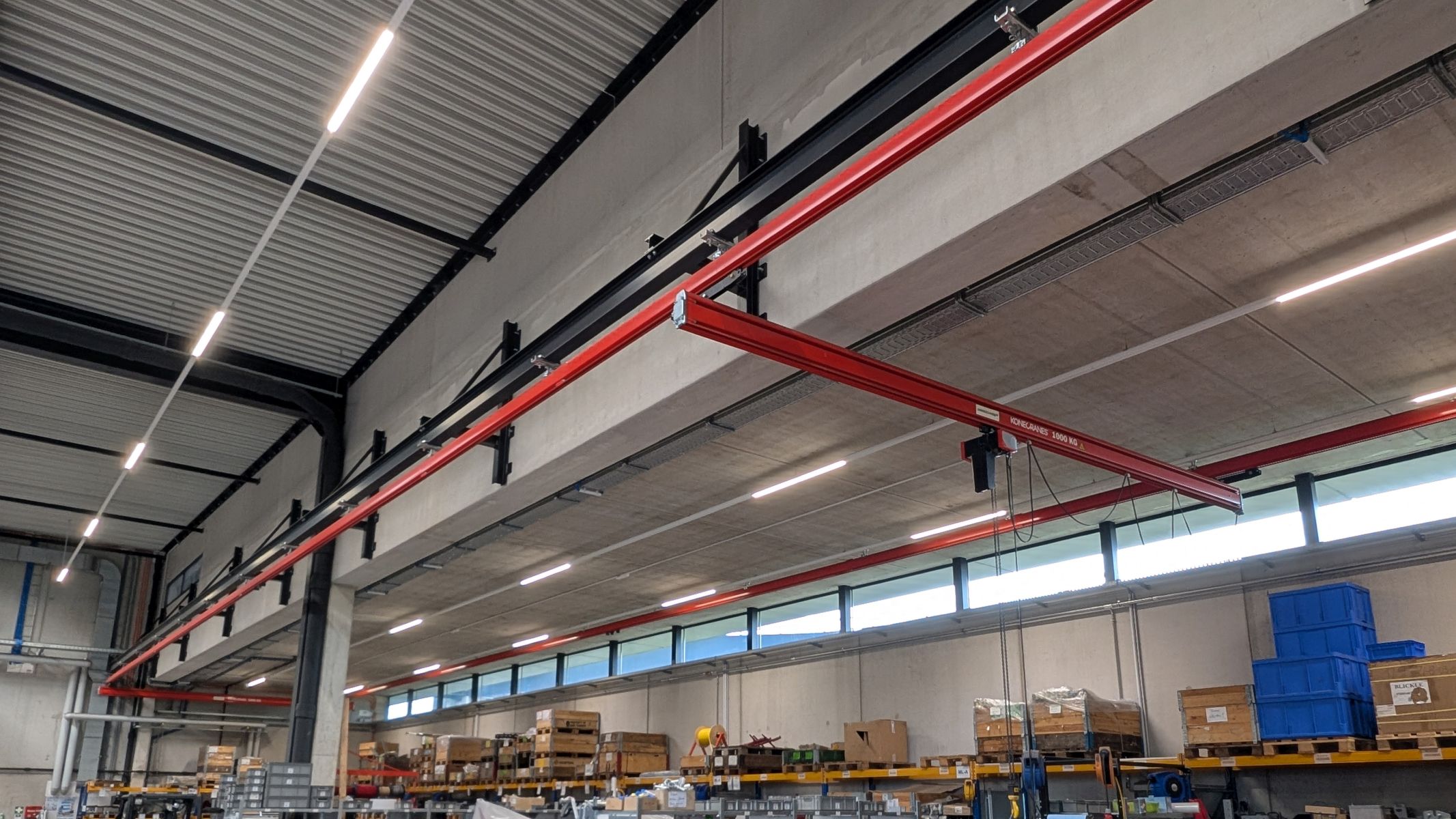 Used 2022 5x Konecranes XK-S Light Crane Systems