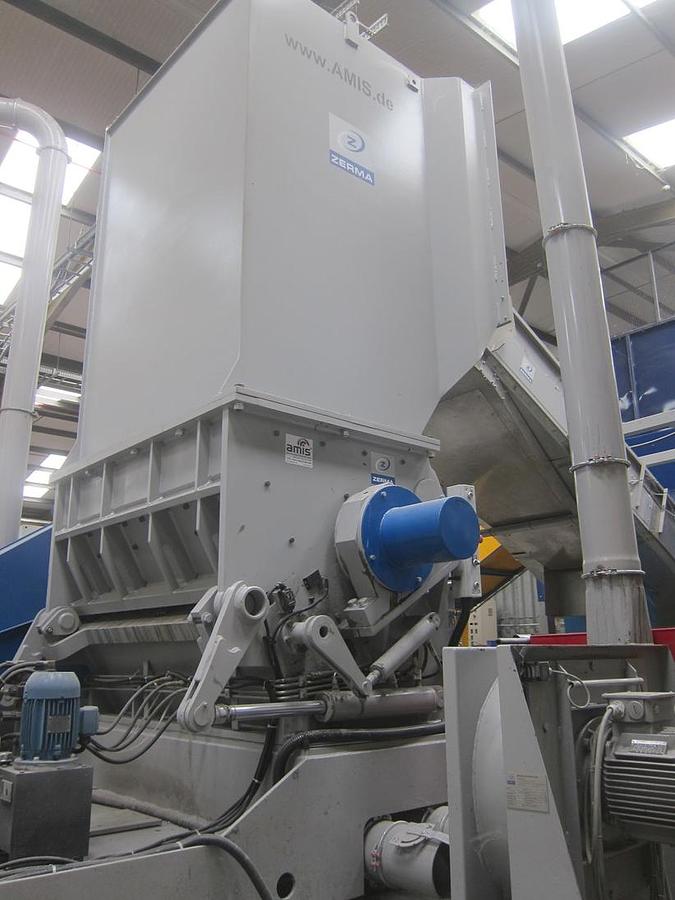 Used  Shred and Granulation line