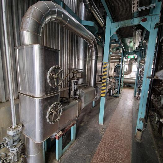 Used 1964 Elin KR 25 steam turbine and Boiler
