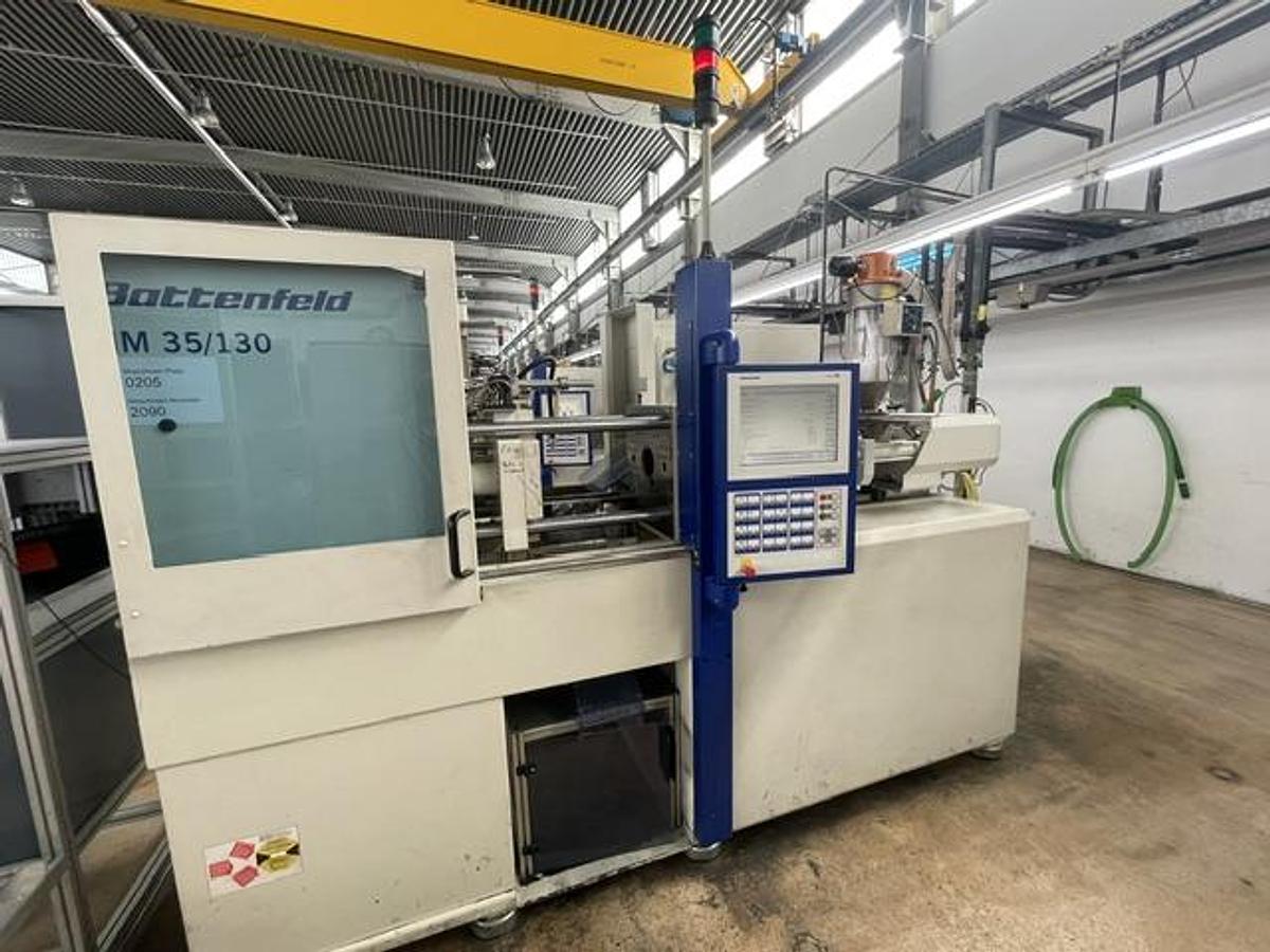 Used 2012 5 x Battenfeld HM 35/130 UNILOG B6S Injection Molding Machine