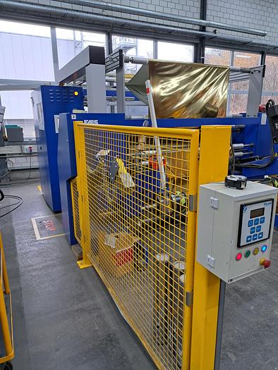 Used 2008 FEAS wrapping machine for hot stamping foils